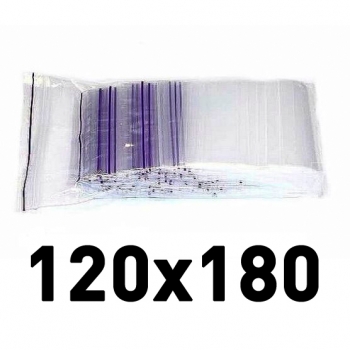 Пакеты с замком Zip-Lock - 120 × 180