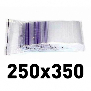Пакеты с замком Zip-Lock - 250 × 350