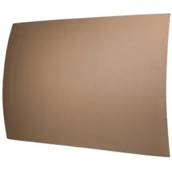 Гофрокартон трехслойный Т-22 - 120 см × 220 см - серый